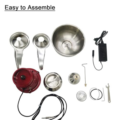 110V Stainless Steel Electric Milk Cream Separator 50L/H Output