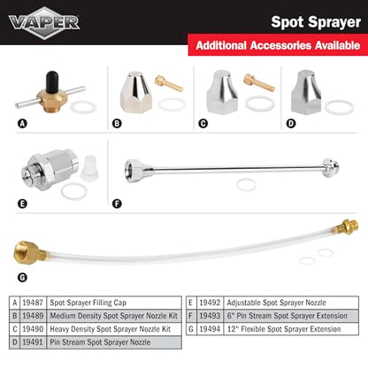 Vaper 19424 Spot Spray Non-Aerosol Sprayer, Blue, 32 oz. - style: Spot Spray - Blue