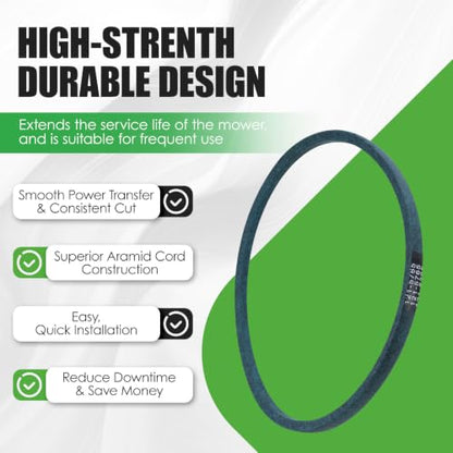 121-5765 Mower Drive Belt Fit for Toro Timemaster Turf Master 30" Deck - size: 1/2" x 30"