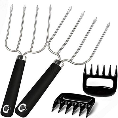 Turkey Lifting Forks & Meat Claws Set, Easily Lift, Transfer Meat & Poultry