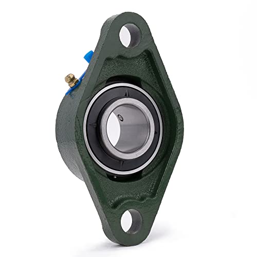XIKE 2 Pcs UCFL206 Bore 30 mm Pillow Block Flange Mounted Ball Bearings. - size: UCFL206 Bore 30 mm