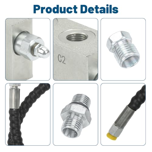 Mini Excavator Cushion Valve Kit - color: Silver 2