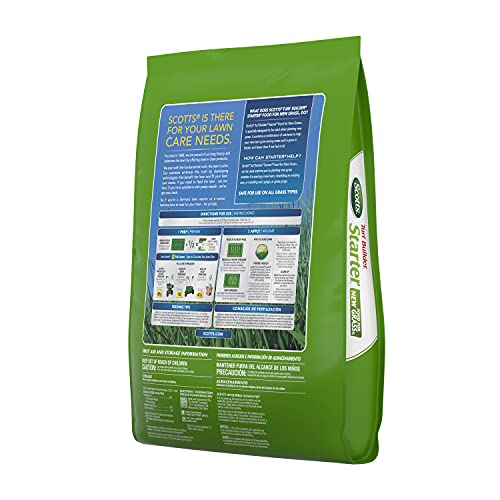 Scotts Turf Builder Starter Food for New GrassFL, 16.37 lbs. - size: 5,000 sq. ft., style: Florida