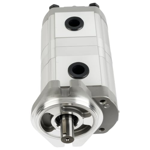 Hydraulic Double Gear Pump 17.46mm HGP-33A-F6-6R - size: 17.46MM