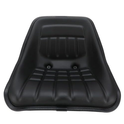 Bucket Seat Vinyl Black fits International Hydro 84 354 364 384 454 464 484 574 584 674 684 784 884 2400A 2500A fits Massey Ferguson fits Allis Chalmers fits Minneapolis Moline fits Bobcat