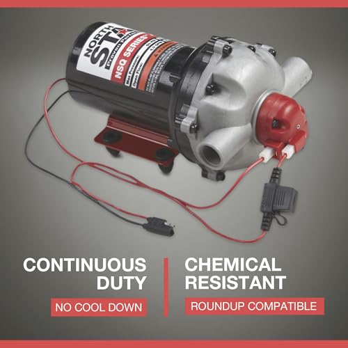 NorthStar NSQ 12V On-Demand Sprayer Diaphragm Pump, 4 GPM