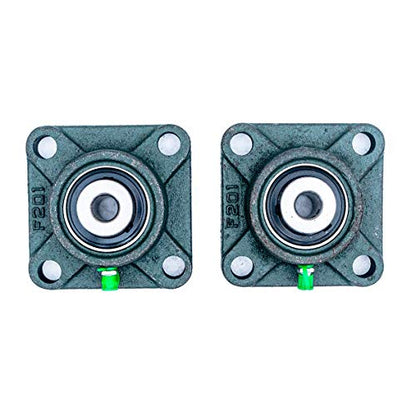 FKG UCF201-8 Pillow Block Bearing 1/2" inch Inside Diameter, Set of 2