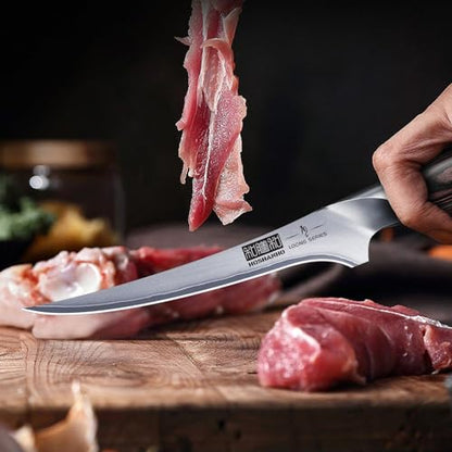 HOSHANHO Fillet Knife 7 Inch, Super Sharp Japanese Fish Boning Knife - size: 7"