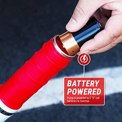 TERA PUMP Portable Fuel Transfer Pump, D Battery Operated - style: Easy Handle Pump (D)