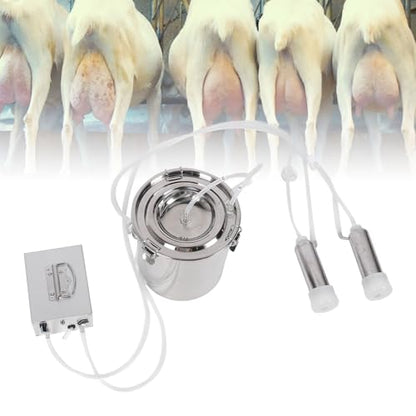 Electric Milking Machine 5L Portable Rechargeable