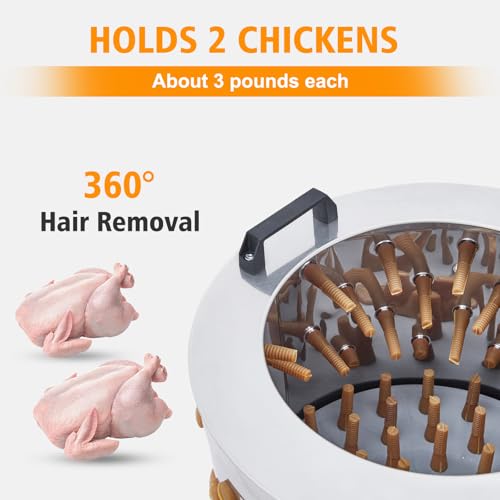 TrailBlaze Electric Chicken Plucker – 20 Inch, 120V - color: Black