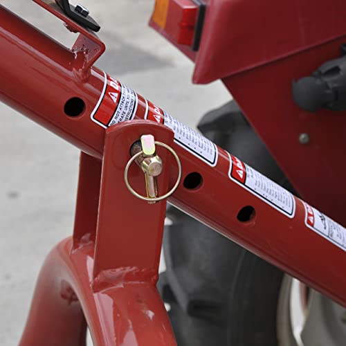 Tool Tuff Model 400 3-Point Tractor Post Hole Digger for Compact/Sub-Compact/Cat 0 Tractors with 6" Auger.
