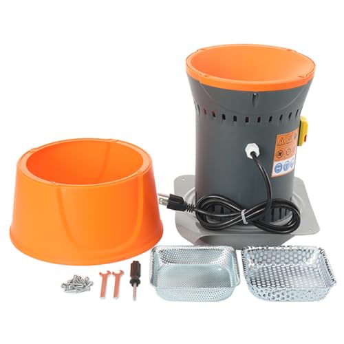Grain Mill Corn Grinder 1000W 110V Electric Feed Grinder Mill 3 Sieves 300kg/h Corn Grinder Dry Grain Mill for Wheat Barley Animal Feed 7L Funnel 19000 RPM Copper Motor Electric Grain Mill Oran