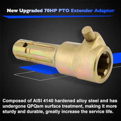PTO Extender PTO Shaft Extension for Tractor for 70HP 1-3/8" & 6 Spline