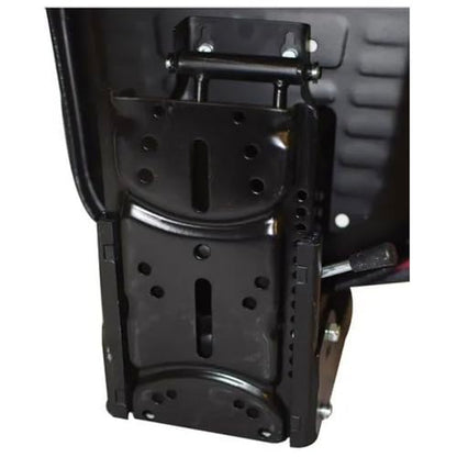 Seat Assembly - Grammer Style Vinyl Black fits John Deere 1020 2030 2040 2355 2555 2755 TY24764 fits Massey Ferguson 1672345M91 193451M1 3901773M91 fits Ford D9NN400DB12B fits Kubota fits FIAT 5161727