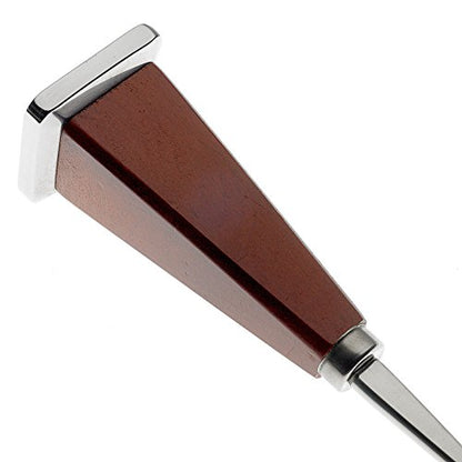 Barfly Deluxe Ice Pick, Stainless/Wood - style: Deluxe Ice Pick