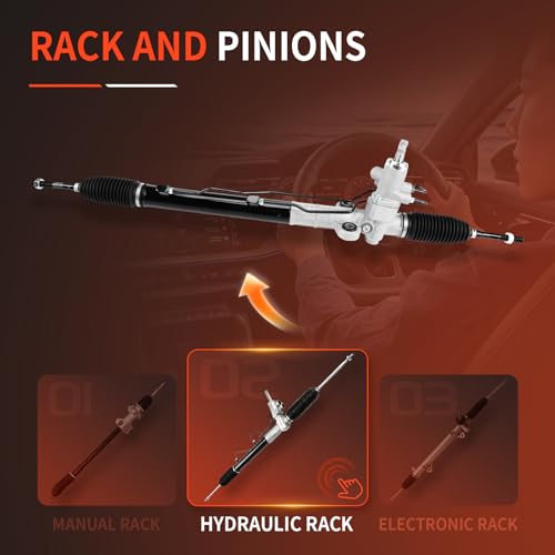 26-2421 Power Steering Rack Pinion for Hyundai Accent 2006-2011, Hydraulic - size: 660044FBA