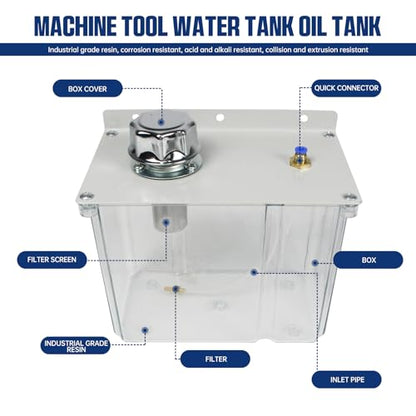CNCTOPBAOS YS-BPV-3000 3L Oil Mist Sprayer Coolant Lubrication Spray System