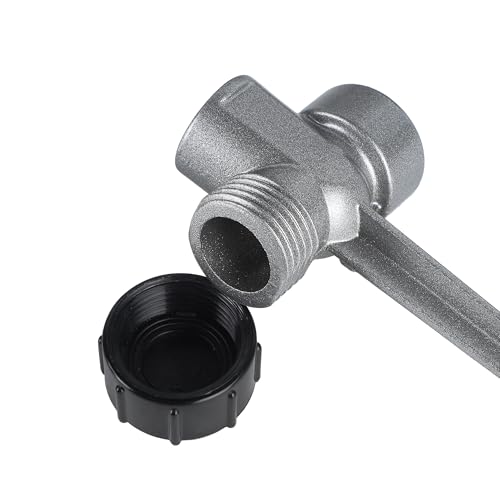 2-Pack Metal Spike Sprinkler, Large Area Water Sprinkler for Yard