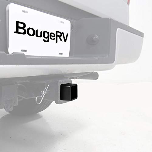 BougeRV 2-1/2" to 2" Trailer Hitch Adapter Insert Sleeve Receiver Converter | Makes Bike Rack & Cargo Carrier Fit Rear Hitch Converter, Fits 5/8" Hitch Lock Pin, 2.5 Inch to 2 Inch Hitch Reducer - size: 2.5'' to 2''