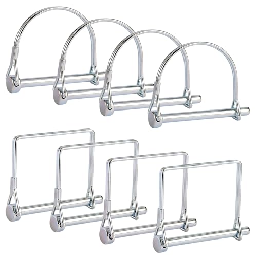 8PC Trailer Hitch Pin, Premium Hitch Pins 1/4, Strong Trailer Coupler Pin