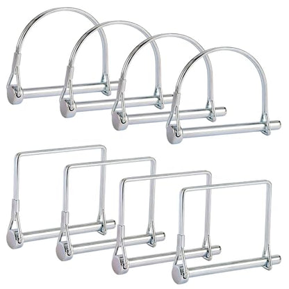 8PC Trailer Hitch Pin, Premium Hitch Pins 1/4, Strong Trailer Coupler Pin