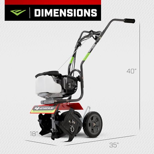 Earthquake 12802 MC440 Mini Cultivator with 40cc 4-Cycle Viper Engine - style: MC440 40cc