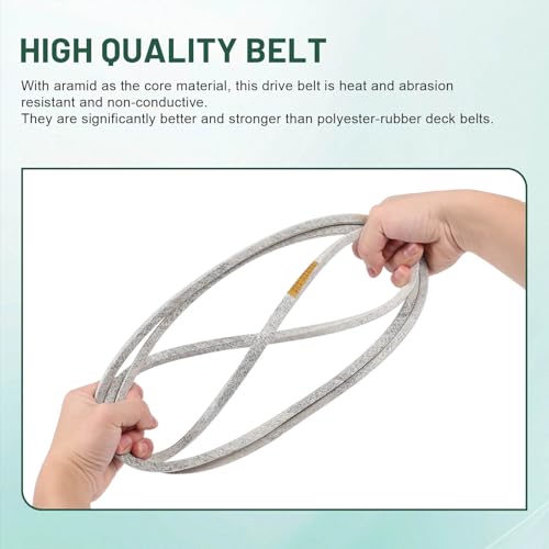 954-04060C Mower 42" Deck Belt for Cub Cadet Troy-Bilt 954-04060 754-04060 754-04060B 754-04060C Craftsman SPM201671081 John Dee re GX10851 Compatible with LT1040 LT1042 LTX1042 (1/2"x 96 1/2"),2 Pack - size: 2 Pack