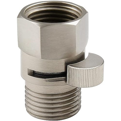 Midanya G1/2" Water Flow Control Shower Shut Off Valve,Brushed Nickel - color: Nickel