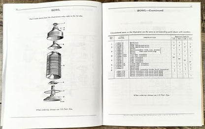 AgPubs Operators Manual for Mccormick 2-S 3-S 4-S 5-S Cream Milk Separator Owners