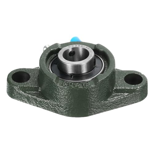 uxcell 2pcs UCFL202-10 Pillow Block Bearings 5/8 in Bore Self Alignment - size: UCFL202-10
