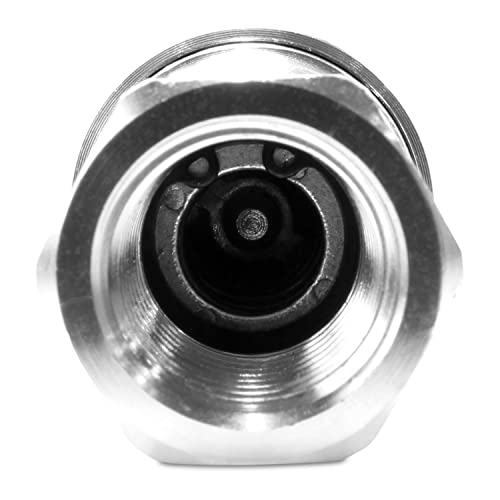 Summit Hydraulics 1/2" Ag ISO 5675 Hydraulic Quick Connect Tractor Couplers, Poppet Pioneer Style w/Dust Caps, 2 Sets