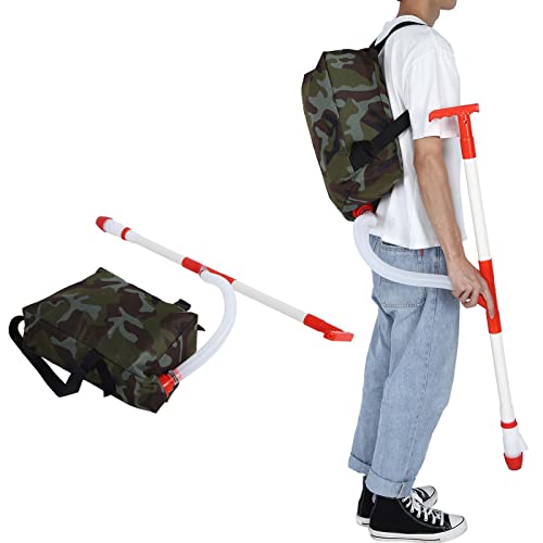 Manual Fertilizer Spreader Fertilizing Tool with Bag for Farm Corn Vegetables Sugar Cane Fruit Trees