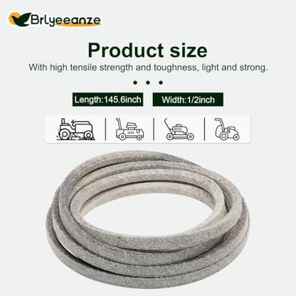 GX26422 Lawn Mower Deck Belt - size: 145.65"L x 0.512"W