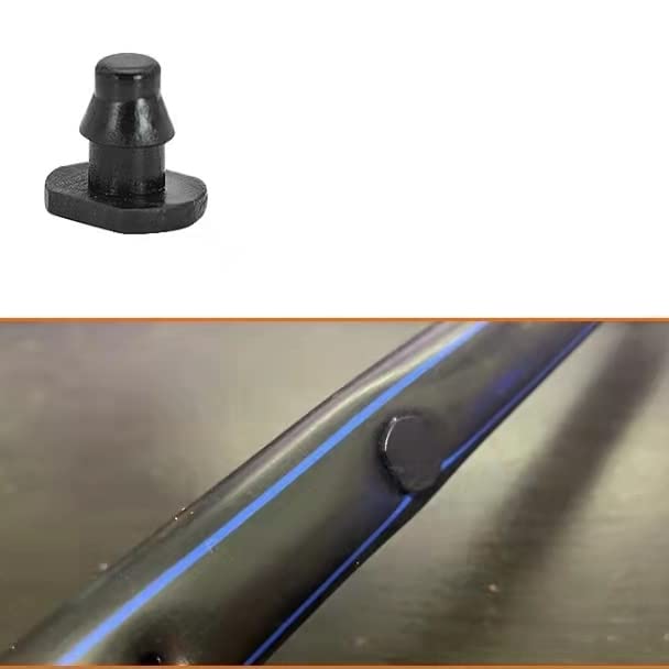 50pcs 1/4" Drip Irrigation End Plug for Drip Irrigation System Kit - size: 1/4" Drip End Plug