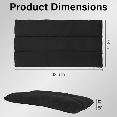 BFXM Mastectomy Seatbelt Pillow, Seat Belt Pillow Post Surgery - color: Black