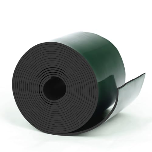 HooTown Adhesive Solid Rubber Strips, Self Neoprene Rubber Sheet Rolls Seal - size: 2”Wide x 120”Long, style: 1/16" Thick Adhesive
