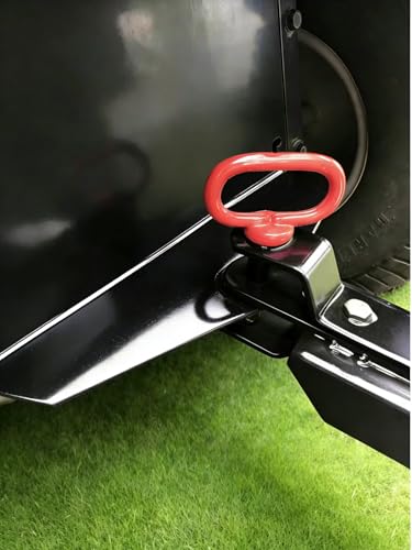 1/2 Trailer Tow Hitch Pin with Red Handle and Clip， 1/2x4-1/2 Clevis Pin for Towing with an ATV, UTV or Lawn Tractor, Hardened Steel,Powder-Coated Prevent Rust - size: 1/2*4-1/2"