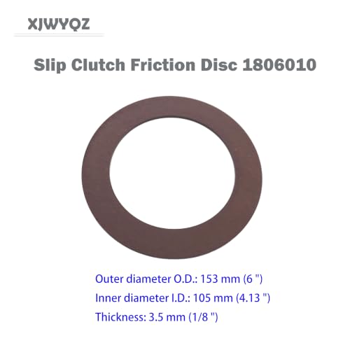Replacement 4.13"x6"x0.125" PTO Clutch Friction Disc 1806010 2PCS