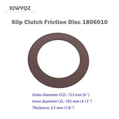 Replacement 4.13"x6"x0.125" PTO Clutch Friction Disc 1806010 2PCS