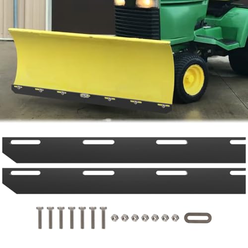 MOTOQUEEN for John Deere 46 Inch Snow Plow Poly Cutting Edge Scraper Strap - size: 46 Inch