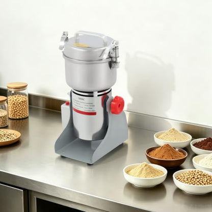 2500g Grain Mill, 110V 3600W Flour Mill Grinder for Home