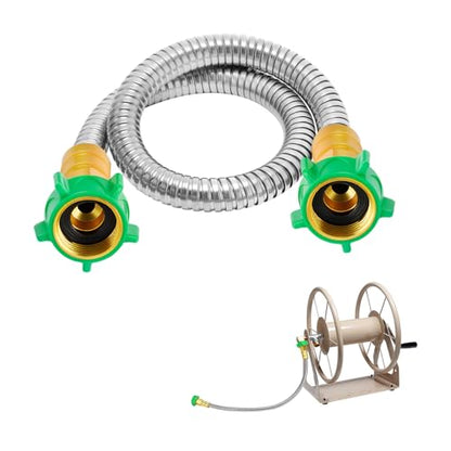 Short 2ft Garden Hose with 3/4'' Female to Female Connector - size: 2ft