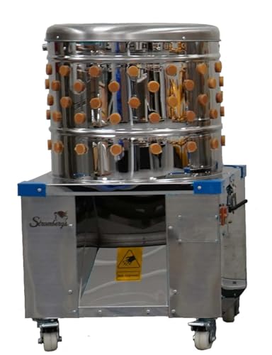 Stromberg's Stainless Steel Poultry Feather Plucker Machine, 1-2 Chickens