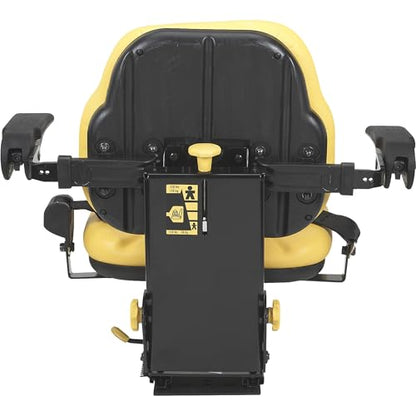 A & I Products Big Boy Suspension Tractor Seat - Yellow, Model Number BBS108YL