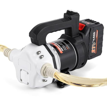 Poafamx DEF Transfer Pump with 4Ah Battery 10GPM Diesel Exhaust Fluid Pump