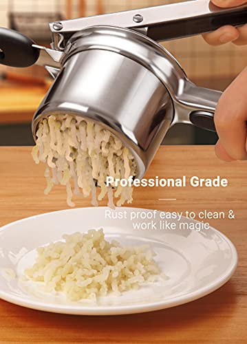 Potato Ricer, Stainless Steel Fruit and Vegetables Masher