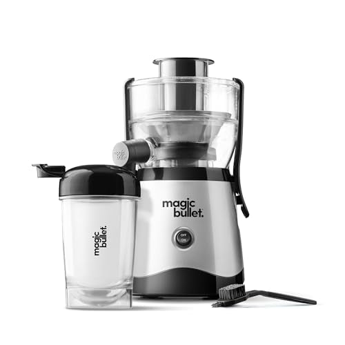 Magic Bullet Mini Juicer with Cup, Black and Silver - color: Silver, size: With Cup