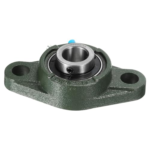uxcell 2pcs UCFL205-14 Pillow Block Bearings 7/8 in Bore Self Alignment - size: UCFL205-14