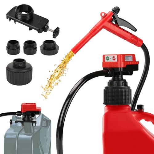 4.5GPM Cordless Fuel Transfer Pump with 51" PVC hose (Bare Tool)